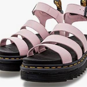 Doc Martens pastel pink Gladiator Sandals - NEW